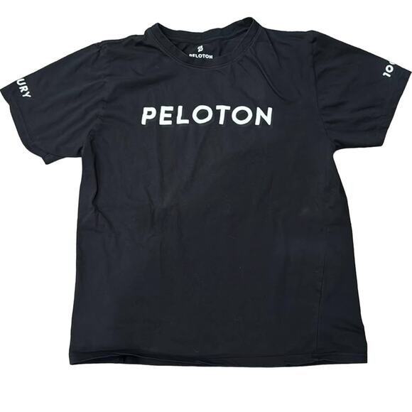 Peloton Unisex Reach 100 Classic Short Sleeve Black Size L - Picture 1 of 7
